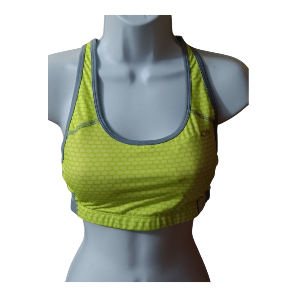 SOLD Champion Neon Yellow Sports Bra
